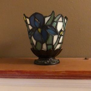 Party Light stained glass candle holder